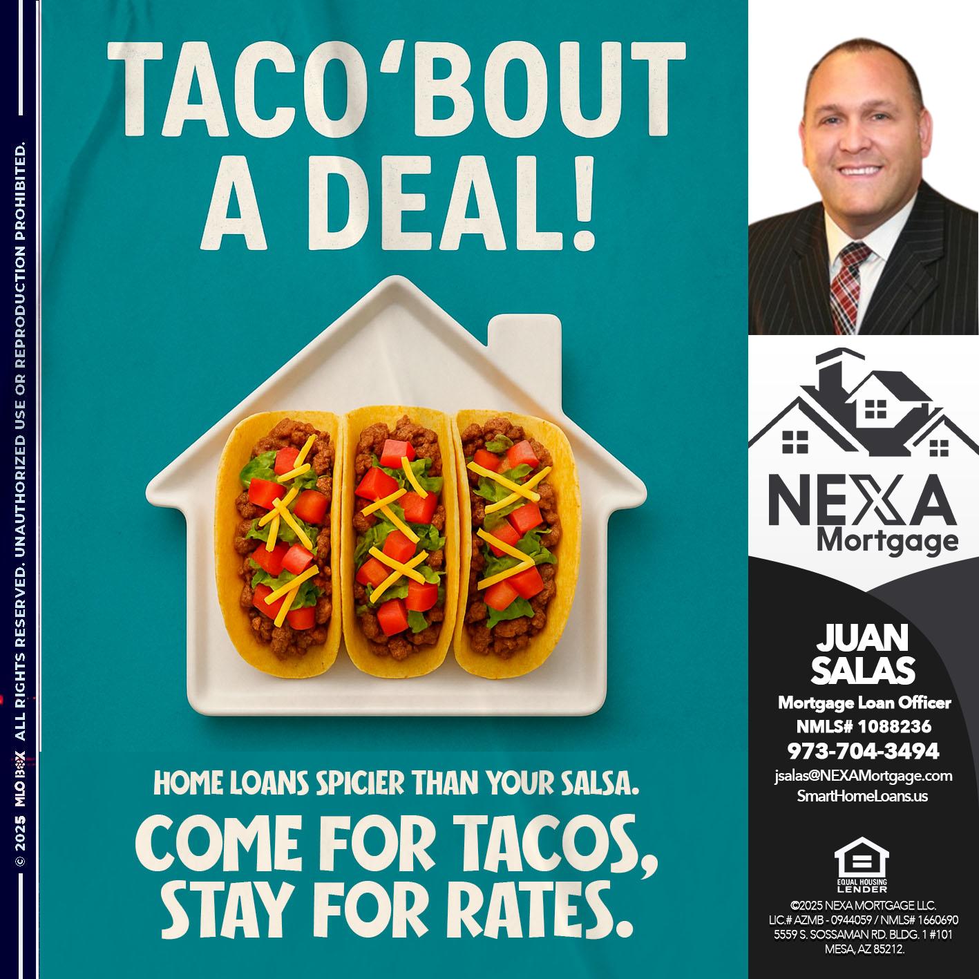 TA-CONVERSEMOS - Juan Salas -Sr. Mortgage Loan Officer