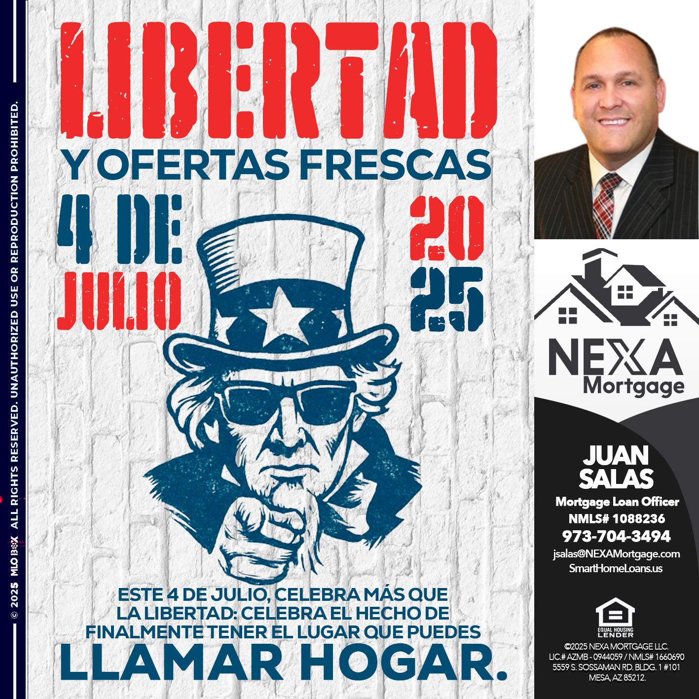 LIBERTAD - Juan Salas -Sr. Mortgage Loan Officer