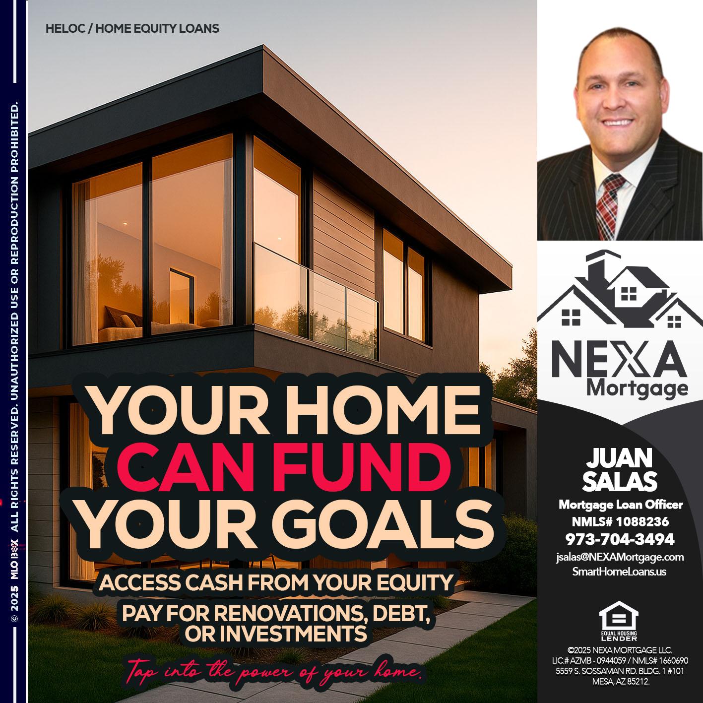 HELOC - Juan Salas -Sr. Mortgage Loan Officer