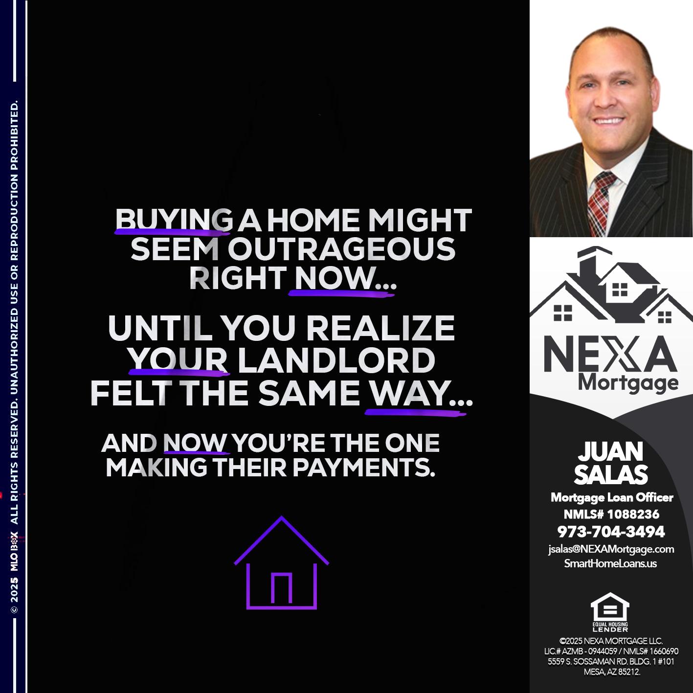 BUYING A HOME - Juan Salas -Sr. Mortgage Loan Officer