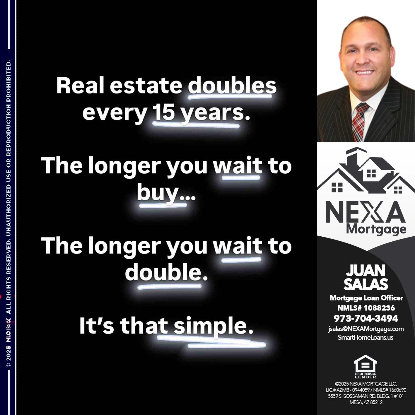 REAL ESTATE - Juan Salas -Sr. Mortgage Loan Officer